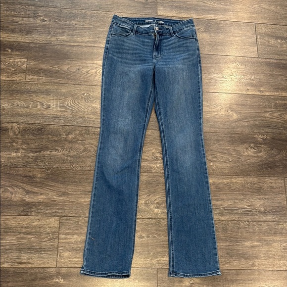 Old Navy Women's Mid Rise Boot-cut Blue Jeans - Picture 1 of 3